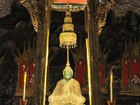 De Emerald Buddha (De foto is van Internet, zelf foto's maken is verboden.)